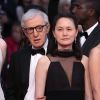 Woody Allen et sa femme Soon-Yi Previn - Montée des marches du film "Irrational Man" (L'homme irrationnel) lors du 68ème Festival International du Film de Cannes, à Cannes le 15 mai 2015.