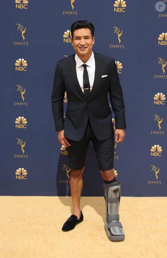 Mario Lopez au 70ème Primetime Emmy Awards au théâtre Microsoft à Los Angeles, le 17 septembre 2018.