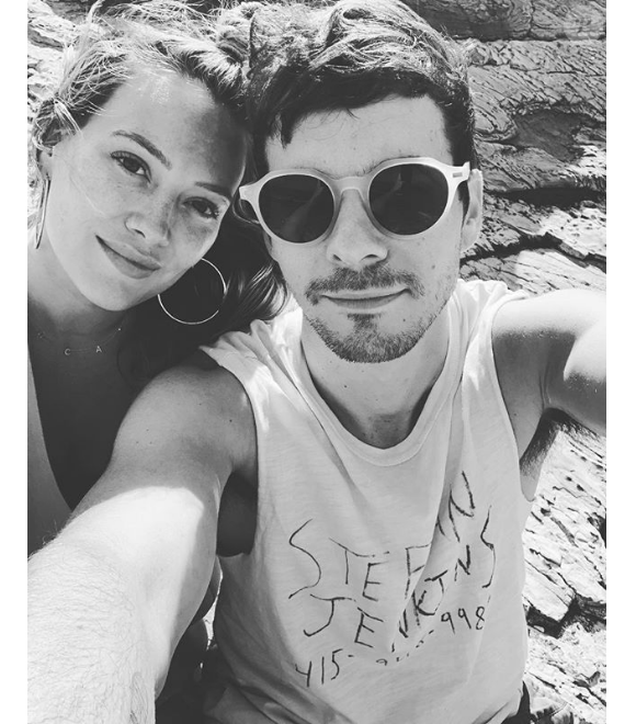 Hilary Duff et Matthew Koma, photo Instagram du 30 août 2018.