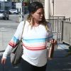Exclusif - Hilary Duff, enceinte, à Los Angeles le 20 septembre 2018.