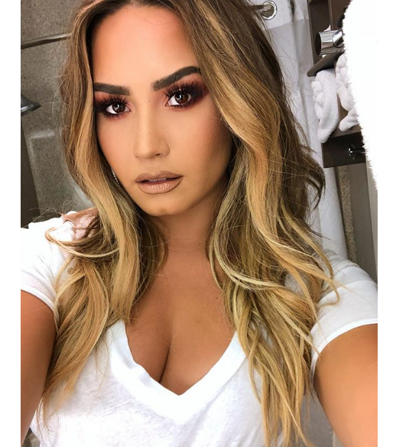 Demi Lovato. Juillet 2018.