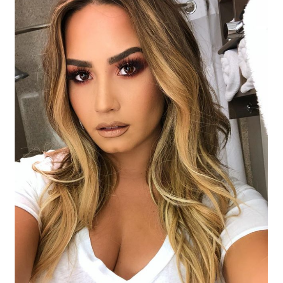 Demi Lovato. Juillet 2018.