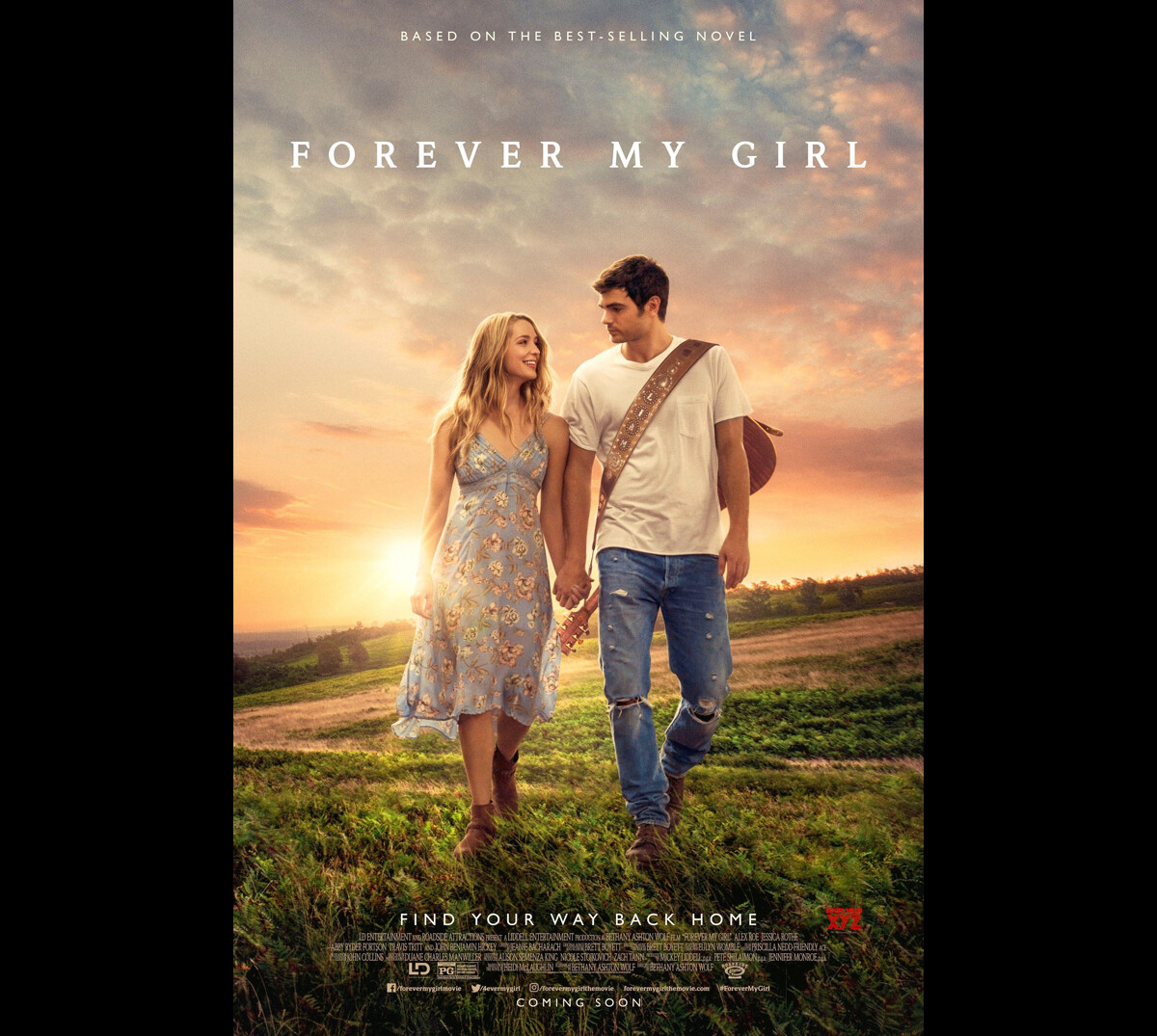 Photo : Affiche du film Forever My Girl, avec Jessica Rothe, Alex Roe ...
