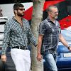 George Michael et Fadi Fawaz à Syndey, le 13 février 2012.