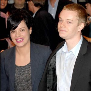 Lily Allen et son frère Alfie à Londres en 2007.