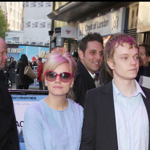 Lily Allen et son frère Alfie à Londres en 2008.