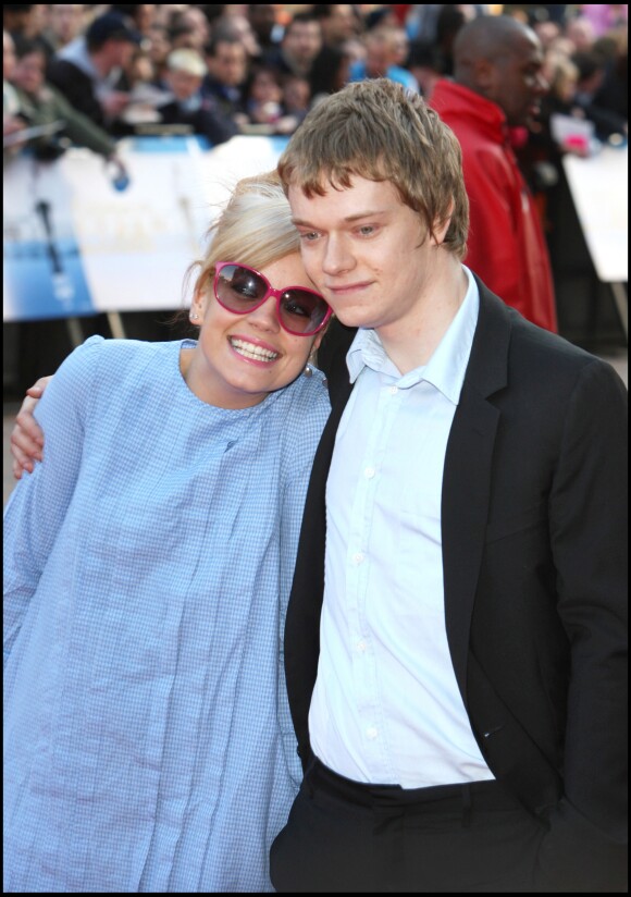 Lily Allen et son frère Alfie à Londres en 2008.