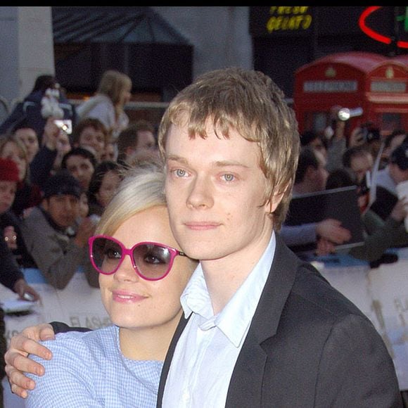 Lily Allen et son frère Alfie à Londres en 2008.