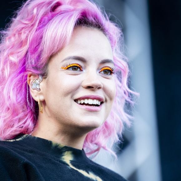 Lily Allen sur scène lors du Way out Music Festival à Göteborg, Suède le 9 août 2018.