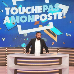 Exclusif - Cyril Hanouna sur le plateau de la nouvelle formule (nouveau logo, nouveau plateau, ...) de l'émission TV "Touche Pas à Mon Poste (TPMP)" à Boulogne-Billancourt, France, le 30 août 2018. La diffusion de l'émission sera le 3 septembre 2018. © Coadic Guirec/Bestimage