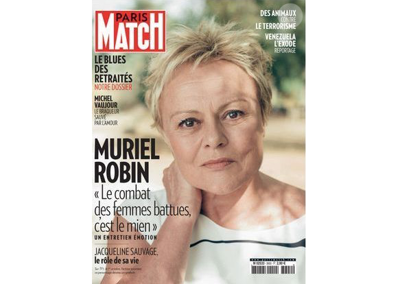 Paris Match, octobre 2018.