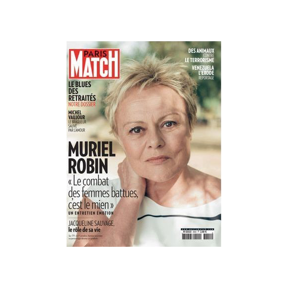 Paris Match, octobre 2018.