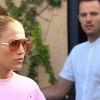 Jennifer Lopez est allée acheter un café à emporter chez Alfred à West Hollywood le 30 août 2018