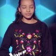 Camila et Zion Luna dans "The Voice Kids 5" sur TF1, le 19 octobre 2018.