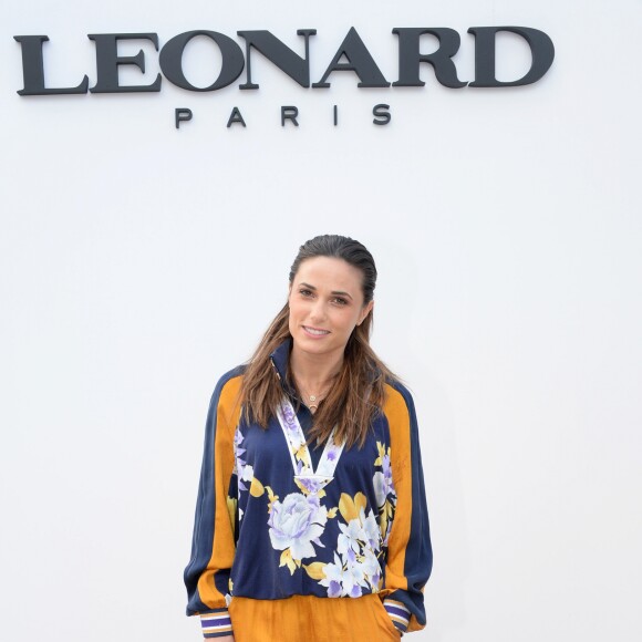 Capucine Anav au défilé de mode prêt-à-porter printemps-été 2019 "Leonard Paris" àau Pavillon Ledoyen à Paris. Le 1er octobre 2018 © CVS / Veeren / Bestimage