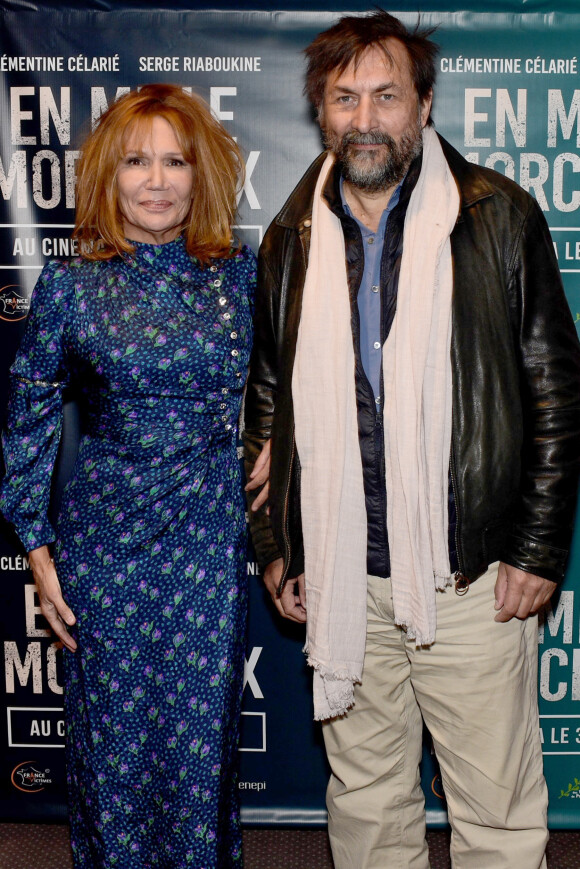 Clémentine Célarié, Serge Riaboukine - Avant-première du film "En Mille Morceaux" à Paris le 1er octobre 2018.