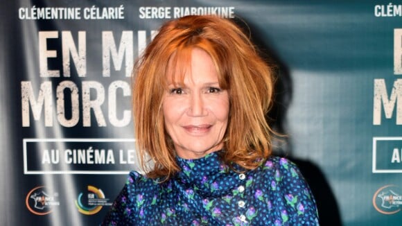 Exclu - Clémentine Célarié au micro de Purepeople.com. Octobre 2018.