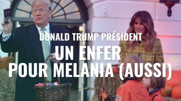 Donal Trump président, un enfer pour Melania (aussi), par Purepeople - 2018.