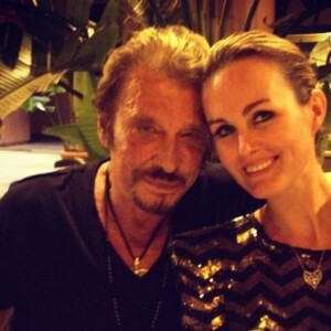 Laeticia et Johnny Hallyday sur Instagram le 20 juillet 2012.