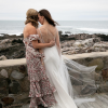 Jenna et Barbara Bush - Mariage de Barbara avec Craig Coyne à Kennebunkport, dans le Maine, le 7 octobre 2018.