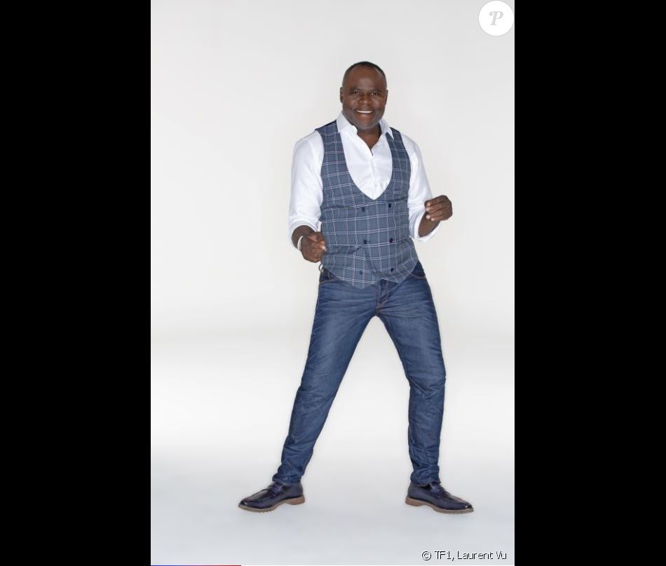 Basile Boli, photo officielle de &quot;Danse avec les stars 9&quot;, TF1
