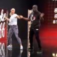 Basile Boli et Katrina Patchett en répétitions - Danse avec les stars 9 - TF1