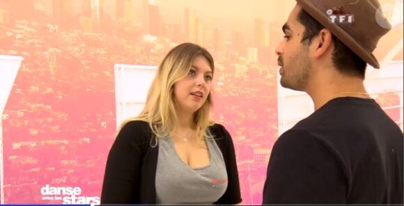 Héloïse Martin et Christophe Licata en répétitions - Danse avec les stars 9 - TF1