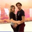 Héloïse Martin et Christophe Licata en répétitions - Danse avec les stars 9 - TF1