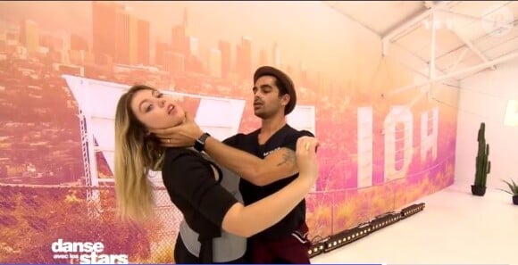Héloïse Martin et Christophe Licata en répétitions - Danse avec les stars 9 - TF1