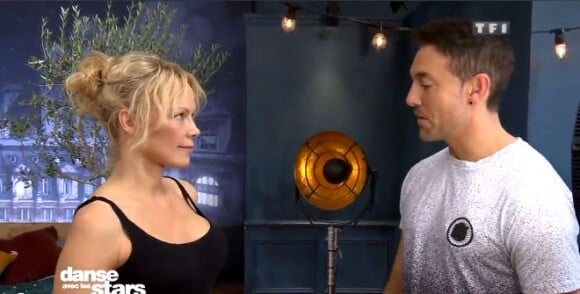 Pamela Anderson et Maxime Dereymez en répétitions -Danse avec les stars 9 - TF1