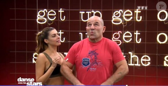 Vincent Moscato et Candice Pascal en répétitions - Danse avec les stars 9 - TF1