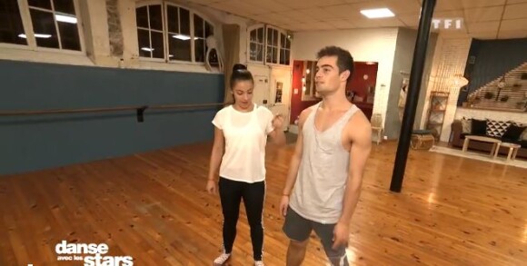 Clément Rémiens et Denitsa Ikonomova en répétitions - Danse avec les stars 9 - TF1