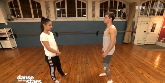 Clément Rémiens et Denitsa Ikonomova en répétitions - Danse avec les stars 9 - TF1