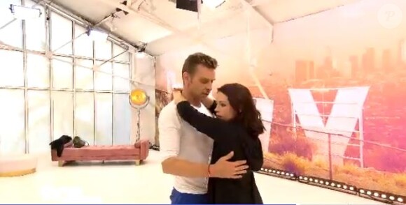 Jeanfi Janssens et Marie Denigot en répétitions - Danse avec les stars 9 - TF1
