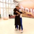 Jeanfi Janssens et Marie Denigot en répétitions - Danse avec les stars 9 - TF1