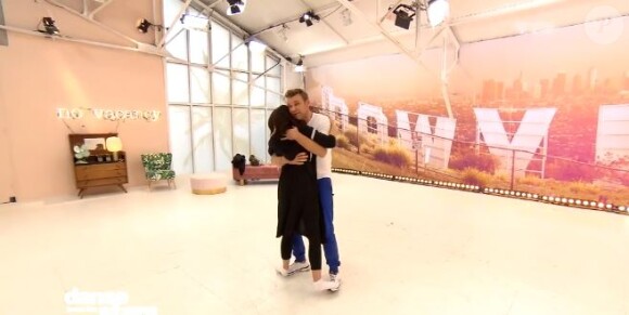 Jeanfi Janssens et Marie Denigot en répétitions - Danse avec les stars 9 - TF1