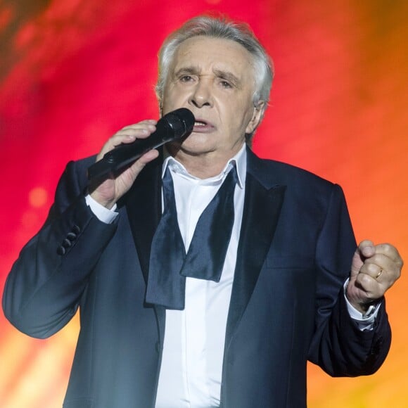 Exclusif - Michel Sardou en concert à la Seine Musicale pour sa dernière tournée "La dernière danse" à Boulogne-Billancourt. Le 26 décembre 2017. © Pierre Perusseau / Bestimage