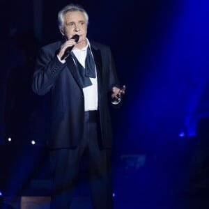 Exclusif - Michel Sardou en concert à la Seine Musicale pour sa dernière tournée "La dernière danse" à Boulogne-Billancourt. Le 26 décembre 2017. © Pierre Perusseau / Bestimage