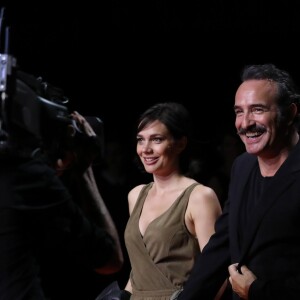 Jean Dujardin et sa femme Nathalie Péchalat - Cérémonie d'Ouverture de la 10ème édition du Festival Lumière à Lyon le 13 octobre 2018 © Dominique Jacovides / Bestimage