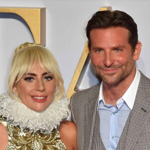 Bradley Cooper, Lady Gaga à la première de "A Star Is Born" au cinéma Vue West End à Leicester Square. Londres, le 27 septembre 2018.