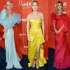 Katy Perry, Rumer Willis et Heidi Klum - Gala amfAR Los Angeles au Wallis Annenberg Center for the Performing Arts. Beverly Hills, le 18 octobre 2018.
