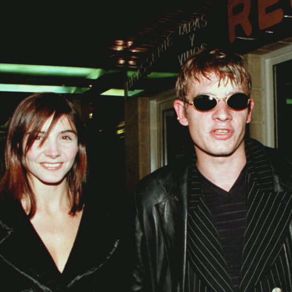 Clotilde Courau et Guillaume Depardieu à Paris en mars 1997.