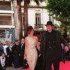 Clotilde Courau et Guillaume Depardieu à Cannes en 1997.