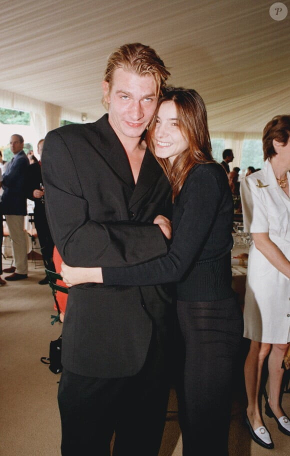 Clotilde Courau et Guillaume Depardieu à Paris en 1997.