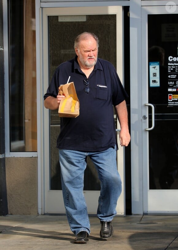 Exclusif - Thomas Markle a été aperçu en train de faire des courses à Los Angeles. Le 18 juillet 2018.