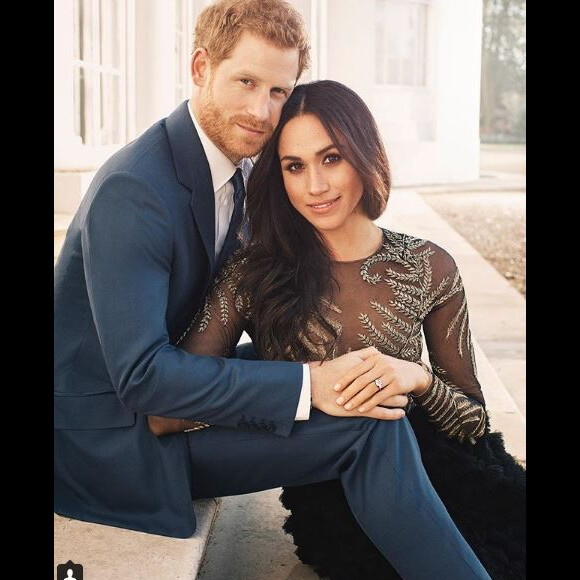 Meghan Markle et prince Harry publient trois photos officielles pour marquer leurs fiançailles, Instagram, le 21 décembre 2017.