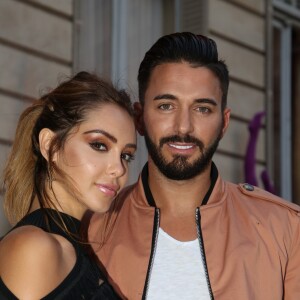 Nabilla Benattia et son compagnon Thomas Vergara à la soirée Jean-Paul Gaultier "Scandal Discothèque" Party organisée à la Fondation Dosne-Thiers à Paris, le 4 juillet 2018. © Denis Guignebourg/Bestimage