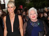 Laeticia Hallyday heureuse de retrouver Line Renaud à Paris et tous ses amis