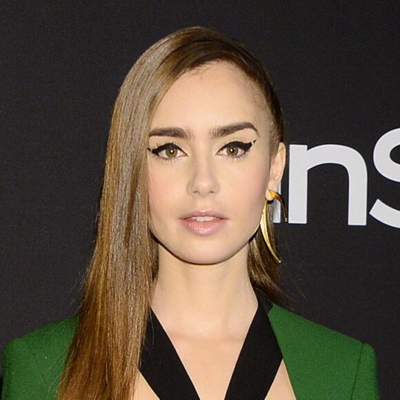 Lily Collins - People à la soirée InStyle Awards au Getty Center à Los Angeles, le 22 octobre 2018.