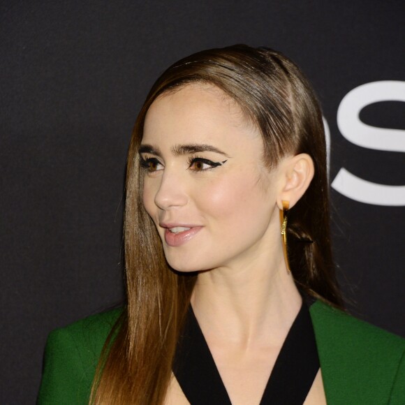 Lily Collins - People à la soirée InStyle Awards au Getty Center à Los Angeles, le 22 octobre 2018.